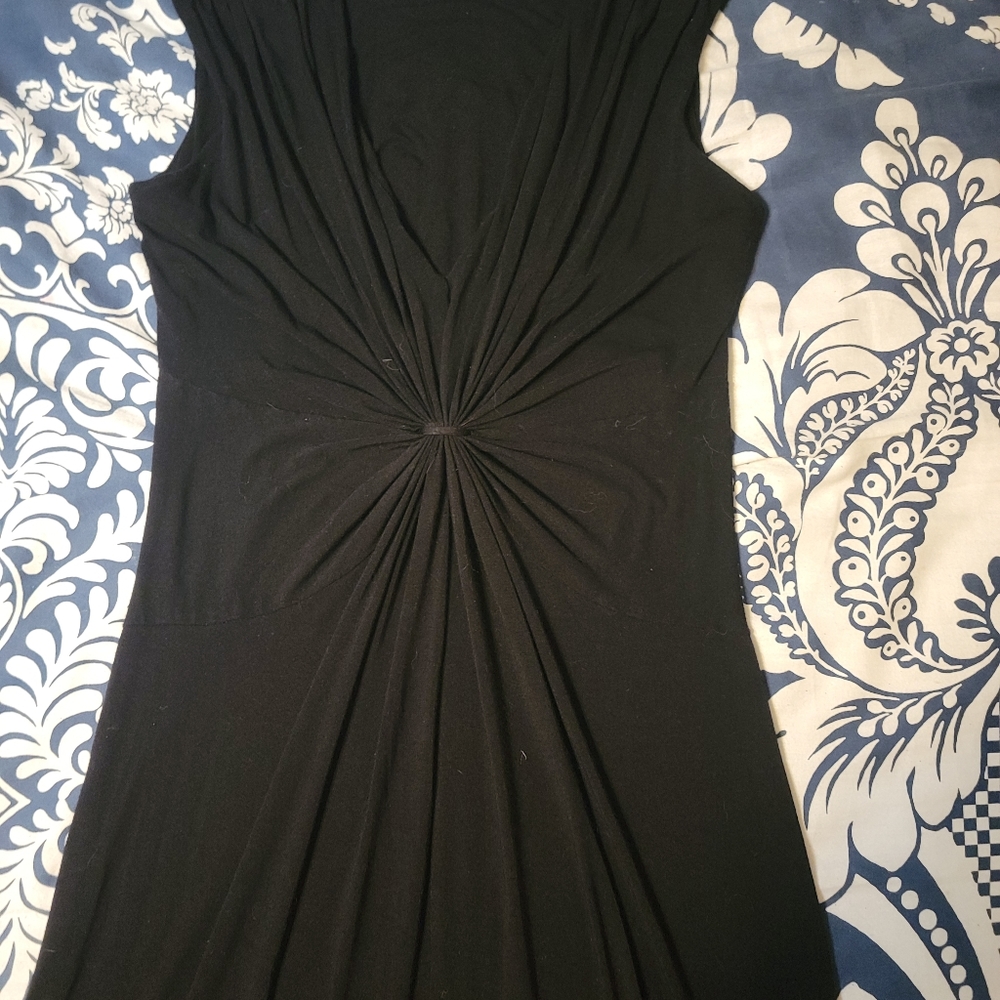Women's black Calvin Klein midi dress